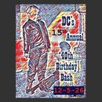 DC’s Birthday Bash @ Rancho Nicasio • Saturday Dec. 5