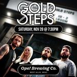 Gold Steps at Ope! Brewing