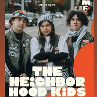 Affiche The Neighborhood Kids Live @ Manifiesta 2026 Belgium
