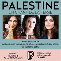 Affiche Palestine, Un Chant de la Terre