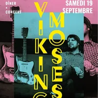 Affiche Viking Moses (solo) / diner-concert / 19 septembre 2026