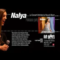 Affiche Release party du nouvel album de Nalya « Un monde en couleurs »