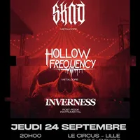 Affiche SKND + Hollow Frequency + Iverness
