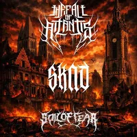 Affiche The Fall Of Atlantis + SKND + Soil of Fear