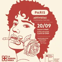 Affiche Mora Lucay en Paris en Artivistas Cierre de Gira