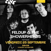 Affiche Feldup & The Showerheads + Maëve