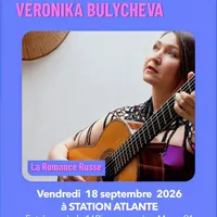 Affiche Veronika Bulycheva en concert : « La romance russe » le 18 septembre à Massy