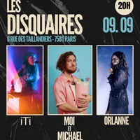 Affiche Orlane X Moi & Michael X Iti aux Disquaires
