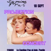 Affiche La Reine Garçon en concert et projection avec Queer Pantin