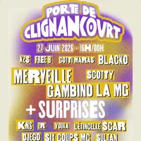 Affiche FESTIVAL CLIGNANCOURT — Édition Plein Air 2026
