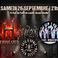 Affiche CONCERT : THE RIDERS / HEAVYLIZED (tribute Judas Priest)