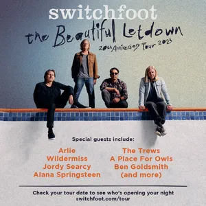 Switchfoot The Beautiful Letdown Tour 2023 Shirt, hoodie, sweater