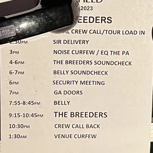 The Breeders Ingressos, 2023-2024 datas e detalhes sobre o show