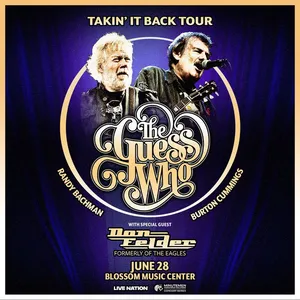 The Guess Who Cuyahoga Falls Tickets, Blossom Music Center Jun 28
