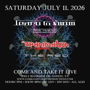 Learn to Swim - ATX TOOL tribute Austin Tickets, Come and Take It