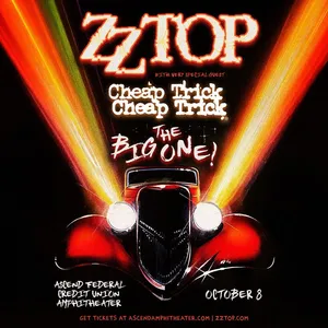 Cheap Trick Nashville Tickets, Ascend Amphitheater Oct 08, 2026