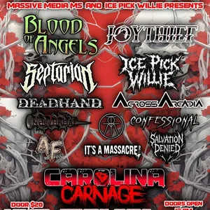 BLOOD OF ANGELS Sumter Tickets, Veterans of Foreign Wars Sep 26